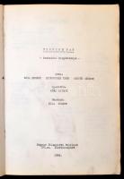 1964 Kósa Ferenc, Gyöngyössy Imre, Csoór Sándor: Tízezer nap c. film technikai forgatókönyve. Nylon-kötésű mappában.  A filmet egy időre betiltották, mert az 1956-os eseményeket benne forradalomnak nevezik, illetve a film tragikus befejezése miatt. 1967-ben Kósa Ferenc a filmért a cannes-i filmfesztiválon legjobb rendezőnek járó díjat nyert.