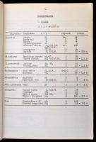 1964 Kósa Ferenc, Gyöngyössy Imre, Csoór Sándor: Tízezer nap c. film technikai forgatókönyve. Nylon-...
