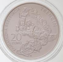 Szlovákia 2012. 20E Ag "Trencséni vár" T:BU
Slovakia 2012. 20 Euros Ag "Trencin Cast...
