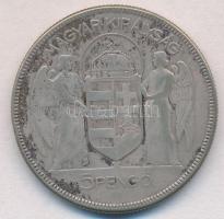 1930. 5P Ag "Horthy jobbra" T:2-,3 
Adamo P8