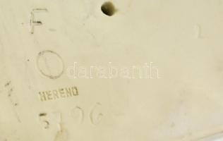 Herendi Déryné, fehér mázas, jelzett (mélynyomás),  hibátlan, m:21 cm