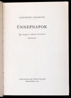 Széchényi Zsigmond: Ünnepnapok. Egy magyar vadász hitvallása. Második rész. Bp., 1963, Szépirodalmi....