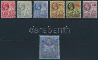 Definitive 7 stamps, Forgalmi 7 klf bélyeg