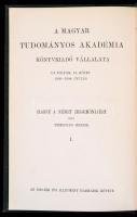 Friedjung Henrik: Harc a német hegemóniáért (1859-1866) I-III. kötet. Fordította: Junius. Átnézte: D...