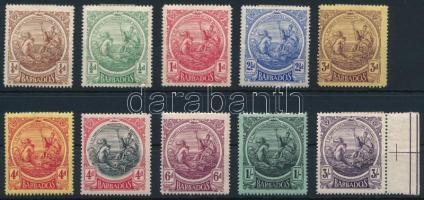 Definitive 10 stamps, Forgalmi 10 klf bélyeg