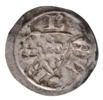 1172-1196. Denar Ag "III. Béla" (0,26g) T:2,2- Hungary 1172-1196. Denar Ag "Bela III&...