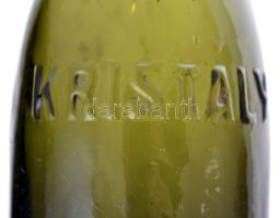 3 db feliratos vizes üveg (Ferenc József keserűvíz, stb.), kopásokkal, apró csorbákkal, m: 20-31 cm