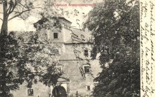 Aranyosmeggyes, Aranyosmedgyes, Mediesu Aurit; Lónyai kastély / castle