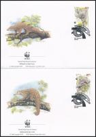 WWF: Pangolin set on 4 FDC WWF: Tobzoska sor 4 db FDC-n