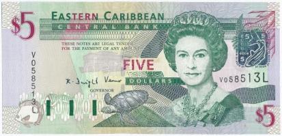Kelet-Karibi Államok ~2003. 5$ T:I Eastern Caribbean States ~2003. 5 Dollars C:UNC
