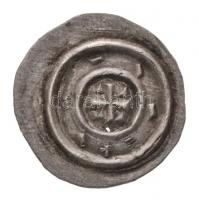 1131-1141. Denár Ag "II. Béla" (0,41g) T:1- Hungary 1131-1141. Denar Ag "Bela II"...