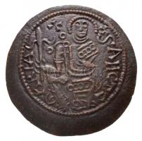 1172-1196. Rézpénz Cu III. Béla (2,05g) T:1- Hungary 1172-1196. Copper Coin Cu Béla III (2,05g) C:AU Huszár: 72., Unger I.: 114.