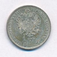 1860B 1/4Fl Ag "Ferenc József" T:1- patina
Adamo M12