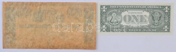 Amerikai Egyesült Államok 1950-2006. 1$-20$ (4xklf) + 1840. 1000$ másolat + 1999. 1.000.000$ fantázi...