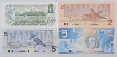 Kanada 1973. 1$ + 1986. 2$ + 5$ + 2002. 5$ T:I
Canada 1973. 1 Dollar + 1986. 2 Dollars + 5 Dollars ...