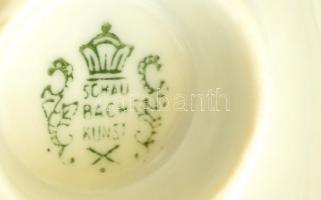 Schaubach Kunst táncosnő, kézzel festett, jelzett, hibátlan, m: 24,5 cm / Schaubach Kunst dancer, ha...