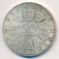 Ausztria 1973. 50Sch Ag "500 éves a Bummerlhaus" T:1-,2 
Austria 1973. 50 Schilling Ag &q...