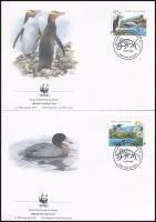 WWF Animals block of 4 + 4 FDC WWF: Állatok négyestömb + 4 db FDC