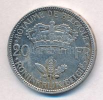 Belgium 1935. 20Fr Ag "III. Lipót" T:2,2- kis patina, ph.
Belgium 1935. 20 Francs Ag &quo...