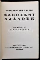 Rabindranath Tagore négy műve: 
Növekvő hold. Eltévedt madarak. A lélek sugallata. Szerelmi ajándék...