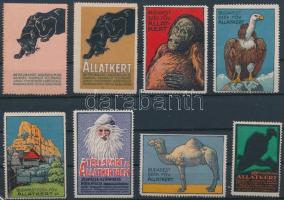 Ritka állatkert bélyegek (8 db)