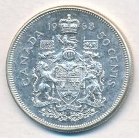 Kanada 1963. 50c Ag "II. Erzsébet" T:2
Canada 1963. 50 Cents Ag "Elizabeth II" ...