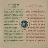 2002. 1-100Ft (7xklf) forgalmi sor szettben + 2002. 100Ft "Kossuth" T:PP 
Adamo FO35