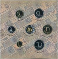 2002. 1-100Ft (7xklf) forgalmi sor szettben + 2002. 100Ft "Kossuth" T:PP 
Adamo FO35