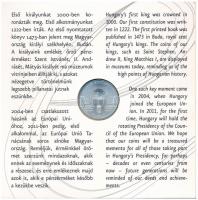 2011. 5Ft-200Ft (6xklf) forgalmi érme sor + 3000Ft Ag "Az Európai Unió Tanácsának magyar elnöks...