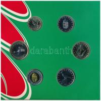 2011. 5Ft-200Ft (6xklf) forgalmi érme sor + 3000Ft Ag "Az Európai Unió Tanácsának magyar elnöks...