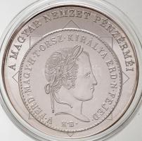 DN A magyar nemzet pénzérméi - Az első magyar feliratú pénz 1848-1849 Ag emlékérem (10,37g/0.999/35mm) T:PP