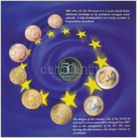 2007. 1Ft-100Ft (8xklf) forgalmi sor, benne 50Ft "50 éves a Római Szerződés" T:PP Adamo FO...