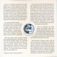 2010. 5Ft-200Ft (6xklf) forgalmi sor dísztokban, valamint 2010. "Pécs 2010 - Európa Kulturális ...