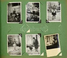 cca 1920-1940 Szilágyi Lajos (?-?) katona, belgyógyász, a MÁV-kórház igazgatója amatőr fotói: család...