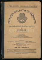 Pest-Pilis-Solt-Kiskun-Vármegye általános ismertetője és címtára. Második körzet. Szerk.: F. Szabó Géza, Gyulay Sándor, Rexa Dezső, Dr. Szathmáry István. Vármegyék Országos Címtára. Bp., 1930, Vármegyei Tisztviselők Országos Egyesülete. Kiadói félvászon-kötés, sérült gerinccel.