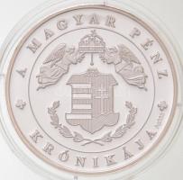 DN "A magyar pénz krónikája - Tanácsköztársaság" Ag emlékérem tanúsítvánnyal (20g/0.333/38...