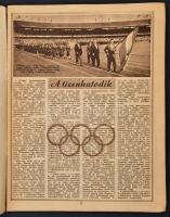 1956 A Melbournei Olimpia, sok fotóval illusztrált nyomtatvány, pp.:62,