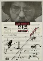 1982 Presser Gábor Electromantic albumának plakátja, kis gyűrődéssel, 70x49 cm