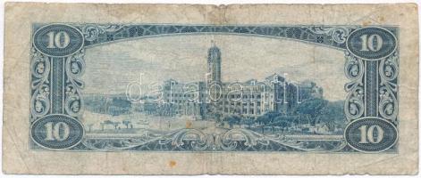 Taiwan 1960. 10Y T:III,III-
Taiwan 1960. 10 Yüan C:F,VG