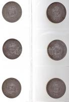 Máltai Lovagrend 2004. 100L Cu-Ni "Csatlakozás az EU-hoz" (37x) az érmék fóliatokban T:PP,...