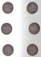 Máltai Lovagrend 2004. 100L Cu-Ni "Csatlakozás az EU-hoz" (37x) az érmék fóliatokban T:PP,...