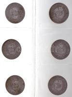 Máltai Lovagrend 2004. 100L Cu-Ni "Csatlakozás az EU-hoz" (37x) az érmék fóliatokban T:PP,...