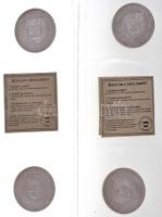 Máltai Lovagrend 2004. 100L Cu-Ni "Csatlakozás az EU-hoz" (37x) az érmék fóliatokban T:PP,...