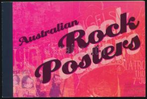 Rock koncert bélyegfüzet, Rock concert stamp-booklet
