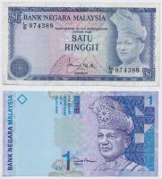 Malajzia 1976. 1R + 1998- 1R T:I-,III Malaysia 1976. 1 Ringgit + 1998- 1 Ringgit C:AU,F Krause 13, 39