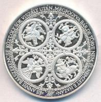 Bognár György (1944-) 1996. "Millecentenárium" Ag emlékérem tanúsítvánnyal (31,22g/0.999/4...