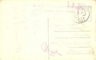 Isonzo-Armee 1915 feliratú plakett képe, I. világháború osztrák-magyar hadsereg / WWI Austro-Hungari...