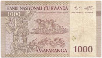 Ruanda 1994. 1000Fr T:III,III-
Rwanda 1994. 1000 Francs C:F,VG
Krause 24