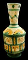 Iparművészeti Vállaltos Gorka zodiákus váza, mázas kerámia, jelzett, hibátlan, m:25 cm