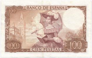 Spanyolország 1965. 100P T:II-,III
Spain 1965. 100 Pesetas C:VF,F
Krause 150